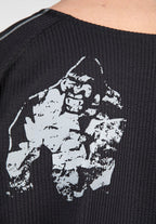 Gorilla Wear Buffalo Old School Workout Top - Noir/Gris