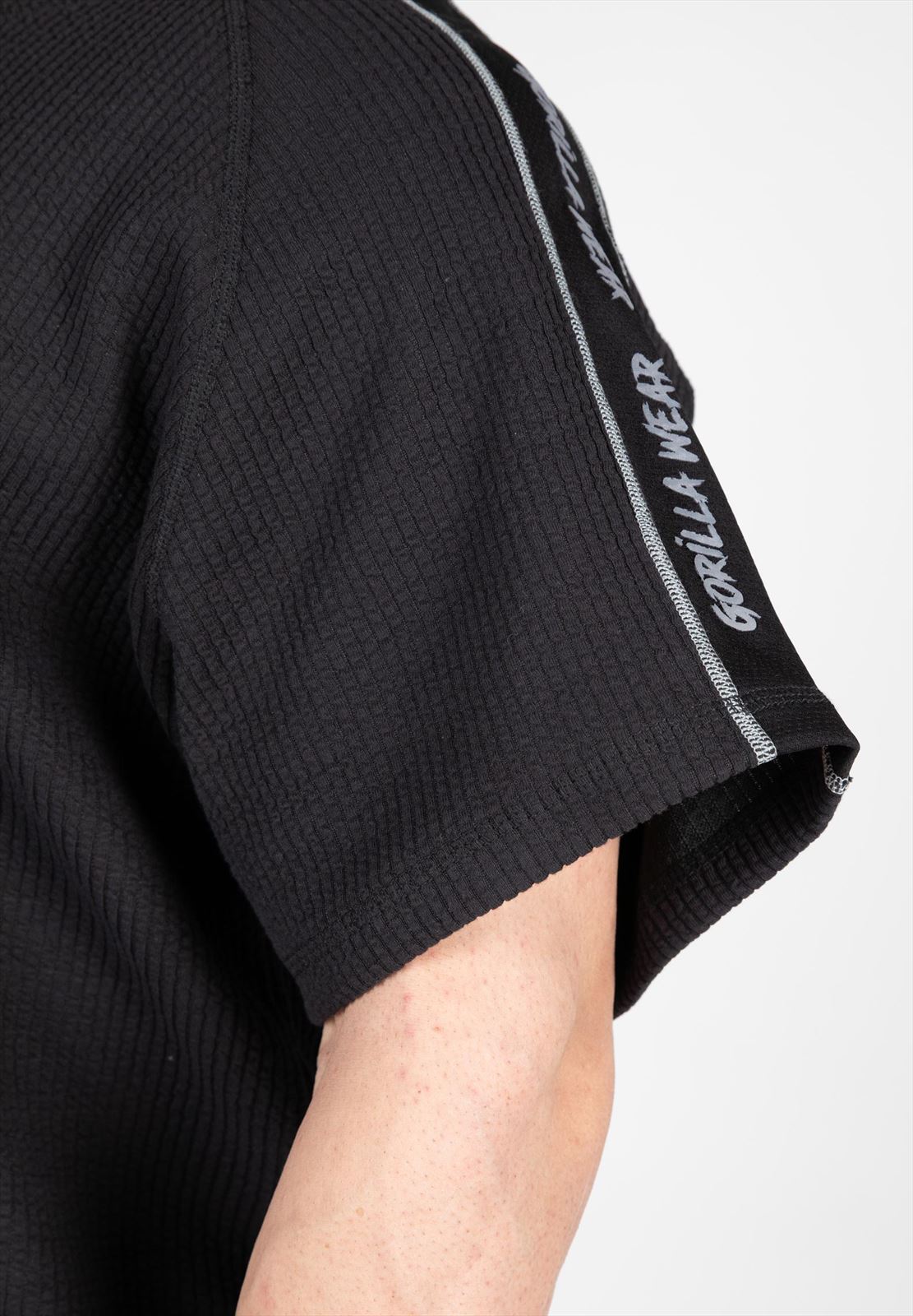 Gorilla Wear Buffalo Old School Workout Top - Noir/Gris