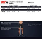 Gorilla Wear Augustine Old School Shorts - Zwart/Rood