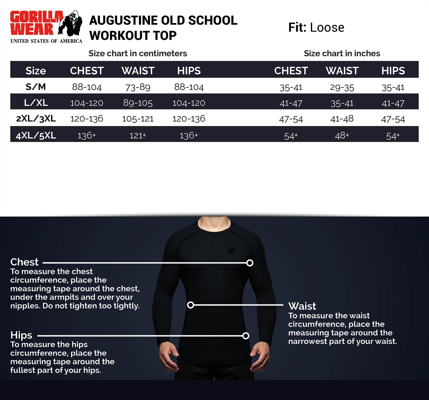 Gorilla Wear Augustine Old School Work Out Top - Grijs
