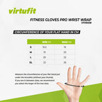 VirtuFit Gants de Fitness Pro avec Bracelet
