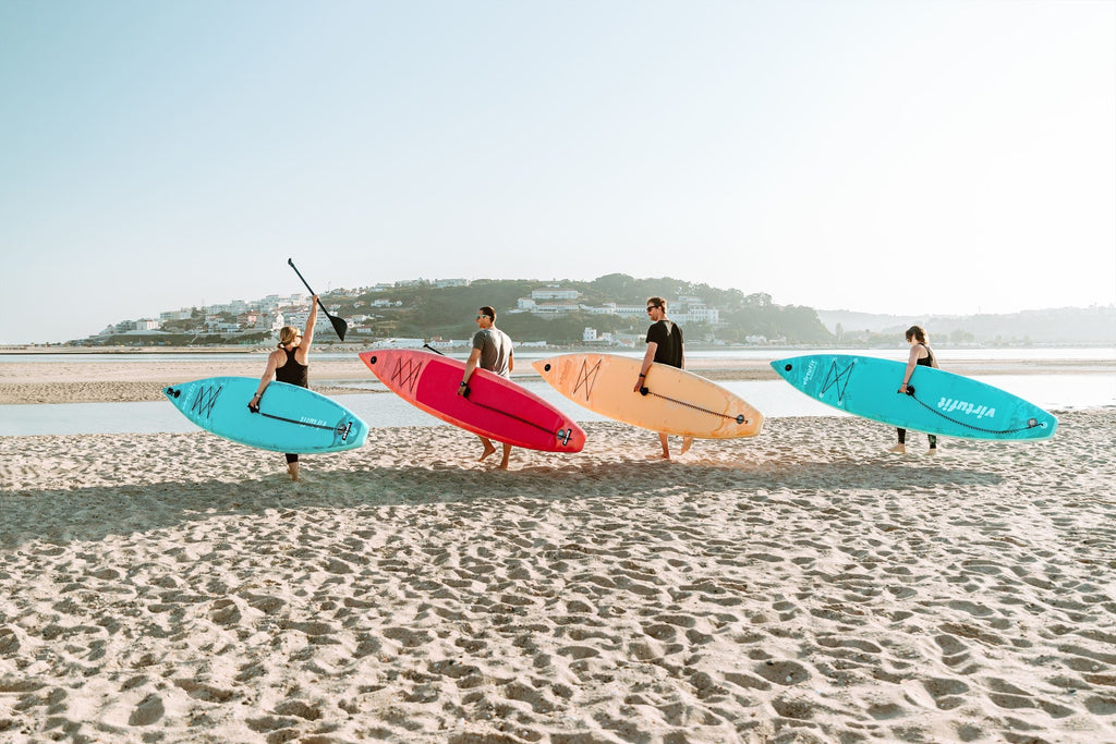Virtufit Supboard Racer 381 - Turquoise - Inclusief accessoires en draagtas