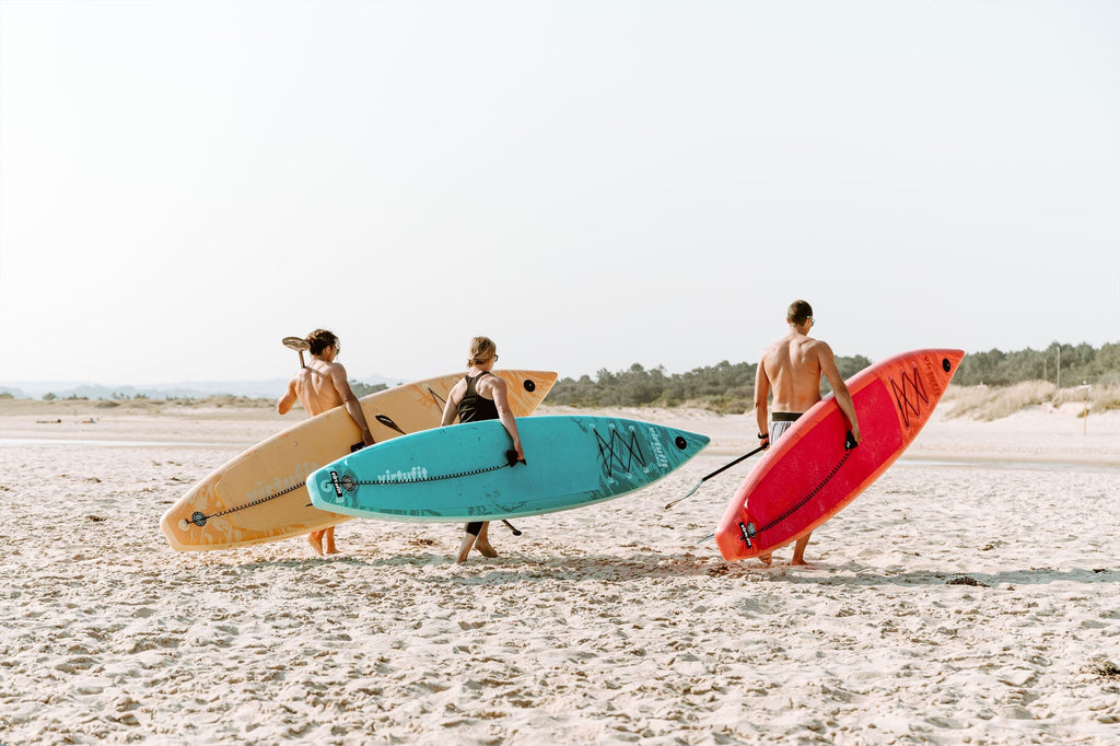 Virtufit Supboard Racer 381 - Turquoise - Inclusief accessoires en draagtas
