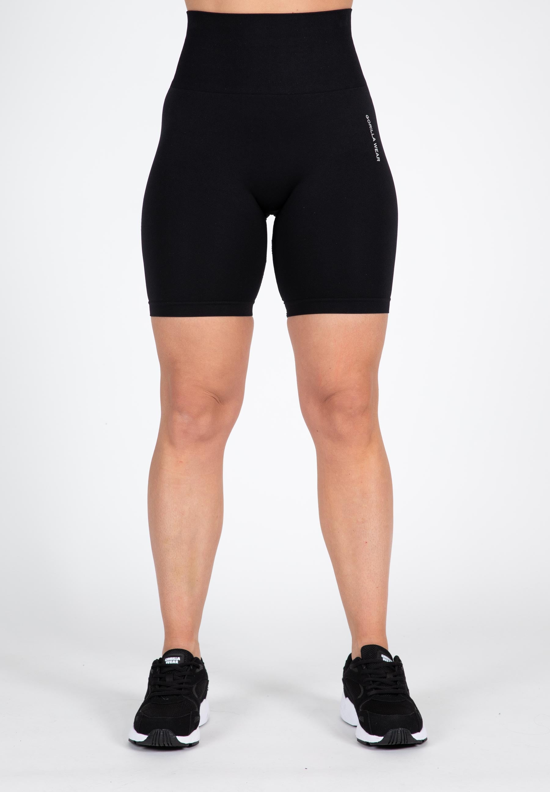 Gorilla Wear Quincy Seamless Cycling Shorts - Noir