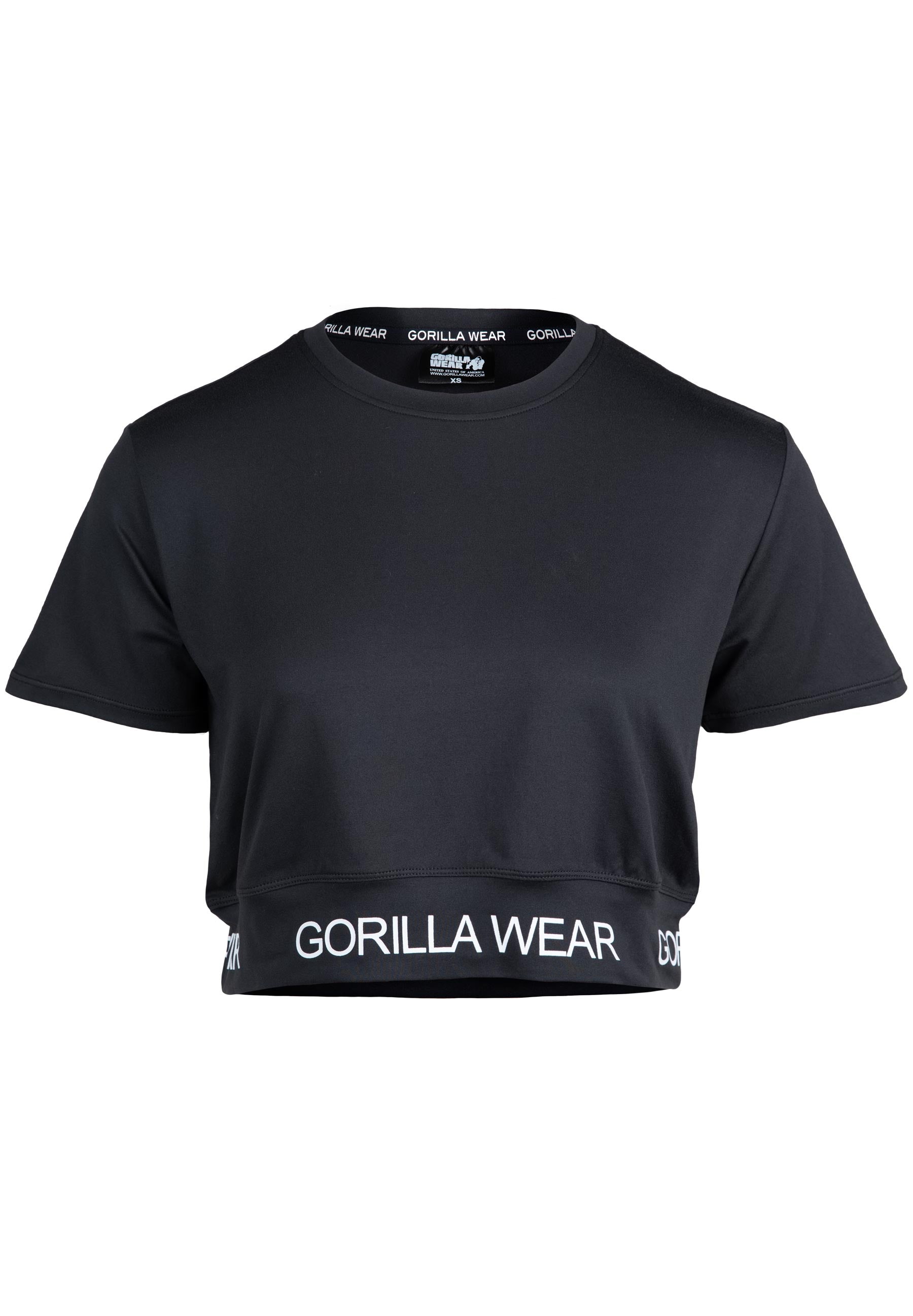Gorilla Wear Colby Cropped T-shirt - Zwart