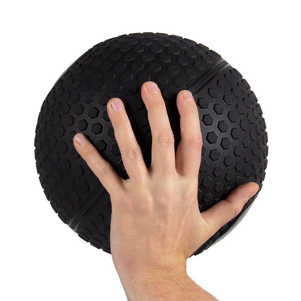VirtuFit Slam Ball - Ballon de fitness - 12 kg - Noir