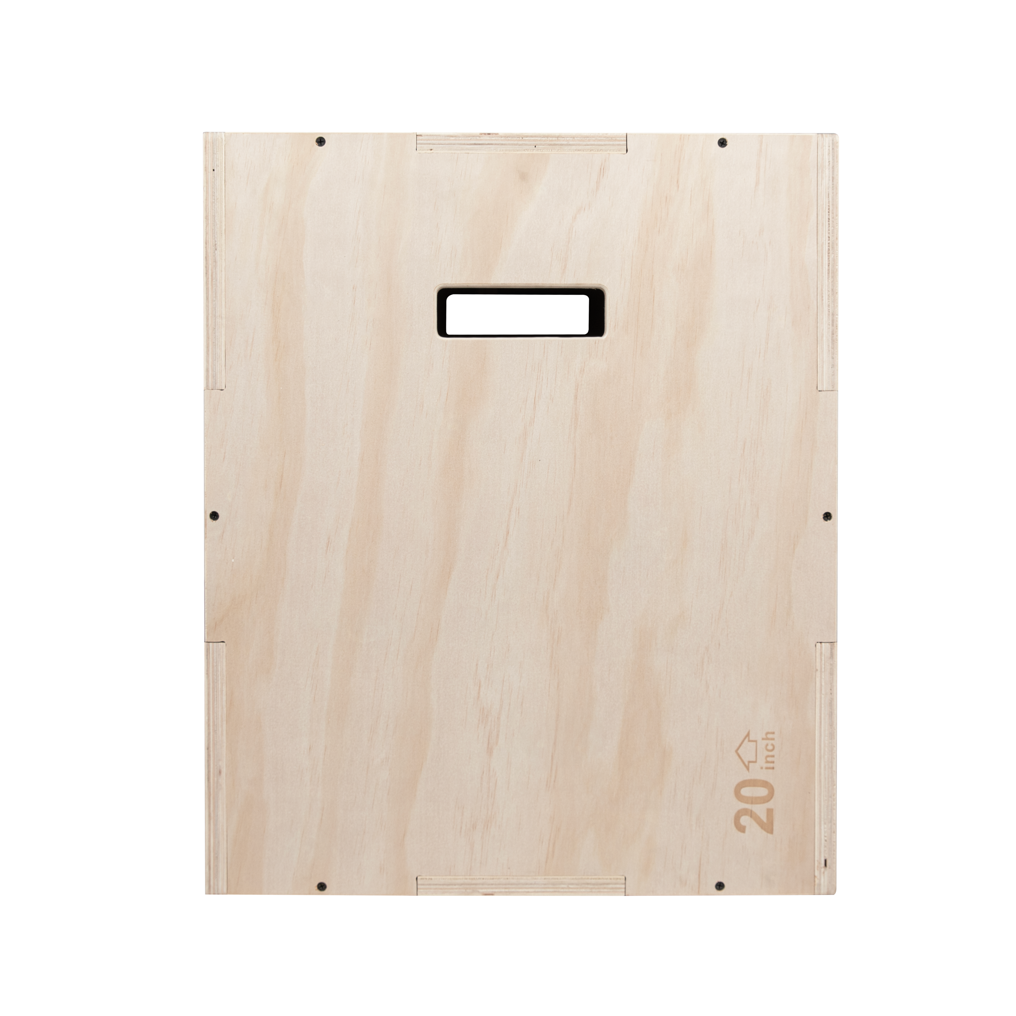 VirtuFit Plyo Box 3-en-1 en bois - Grand - 50 x 60 x 75 cm