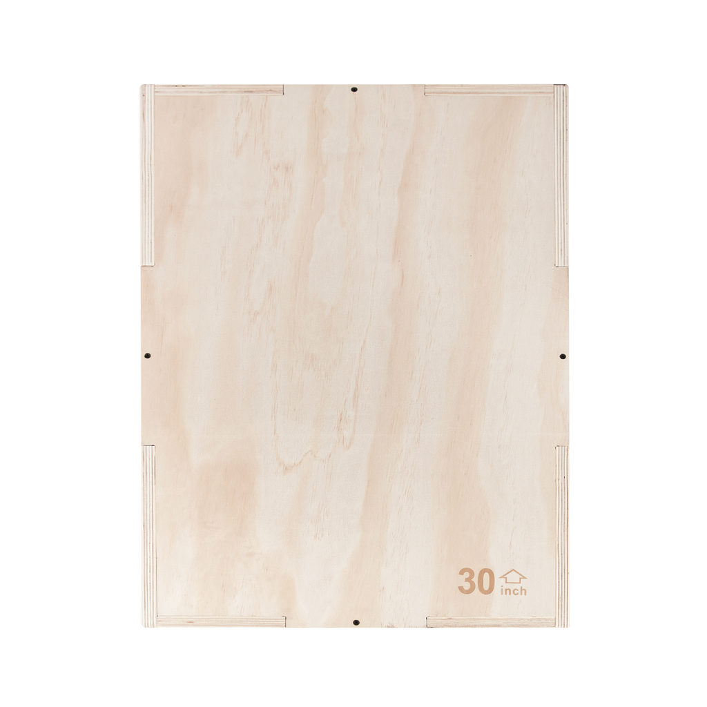 VirtuFit Plyo Box 3-en-1 en bois - Grand - 50 x 60 x 75 cm