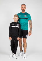 Gorilla Wear Vernon Kids Trainingsjas - Track Jacket - Zwart