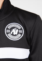 Gorilla Wear Vernon Kids Trainingsjas - Track Jacket - Zwart