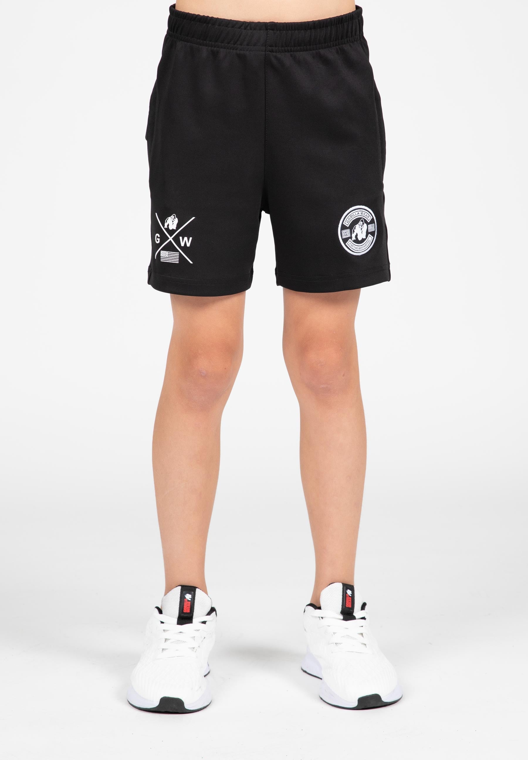 Gorilla Wear Vernon Kids Track Shorts - Noir