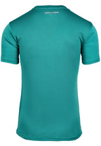 Gorilla Wear Vernon Kids T-shirt - Groen/Blauw