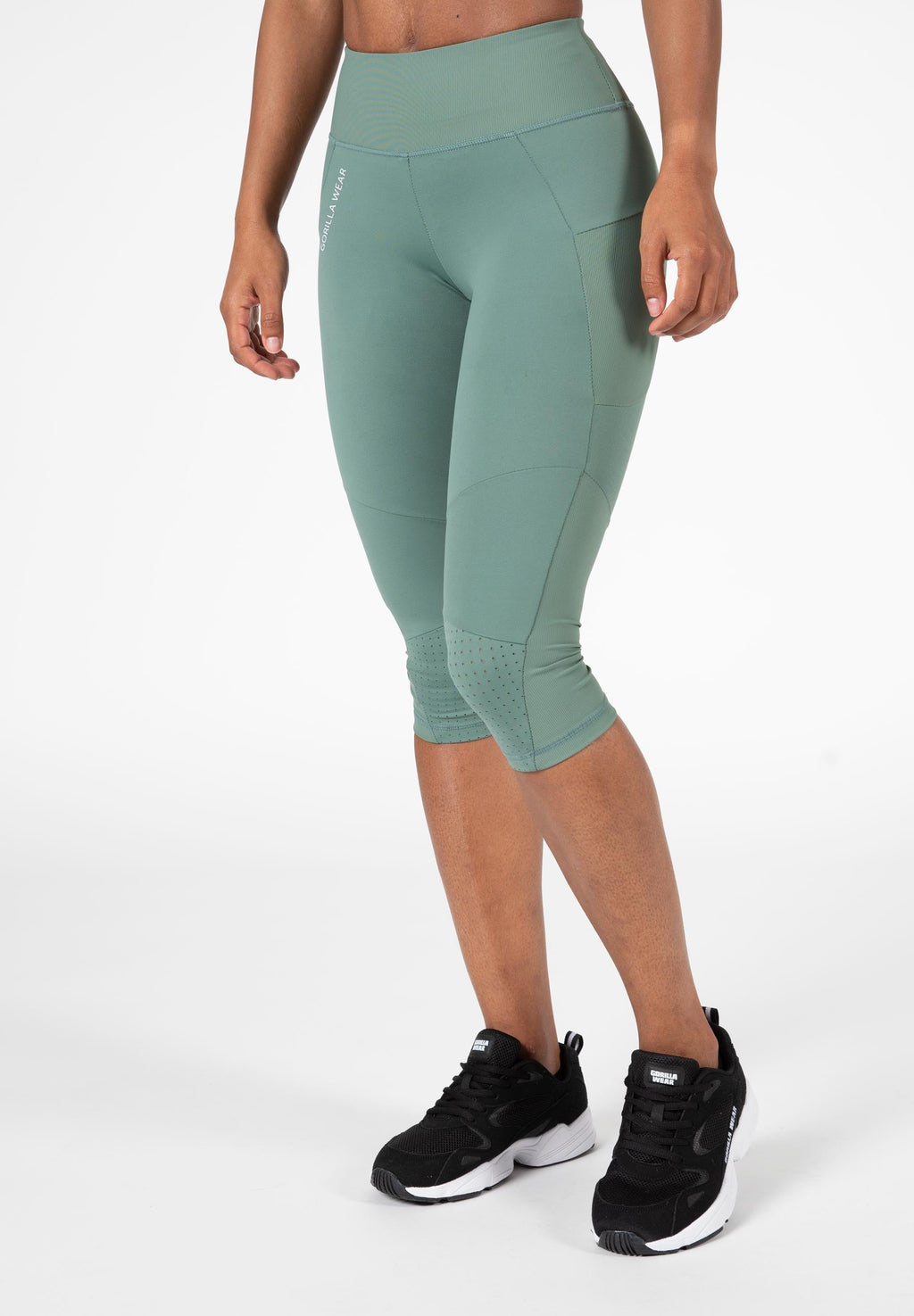 Gorilla Wear Monroe Cropped Leggings - Vert