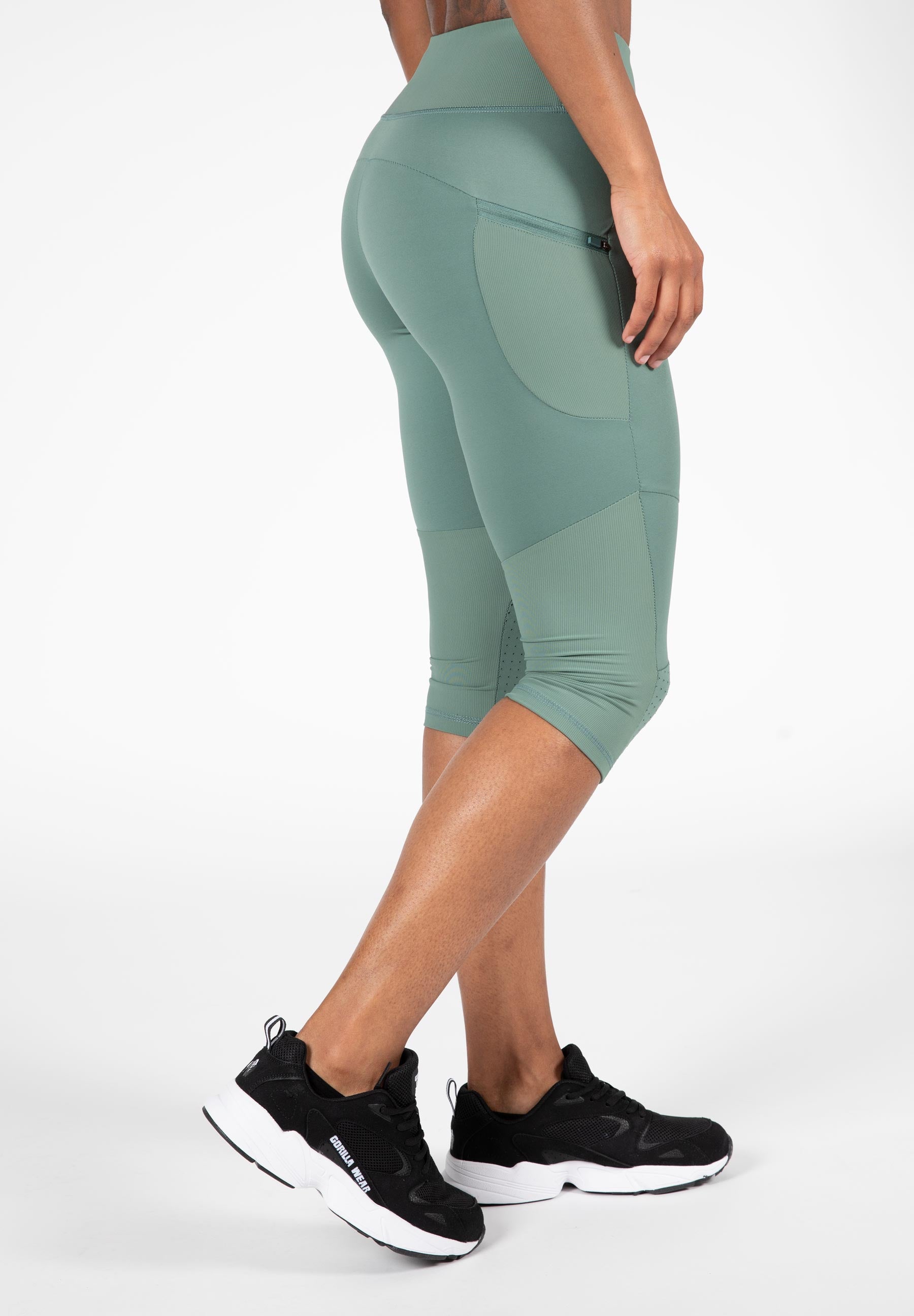 Gorilla Wear Monroe Cropped Leggings - Vert