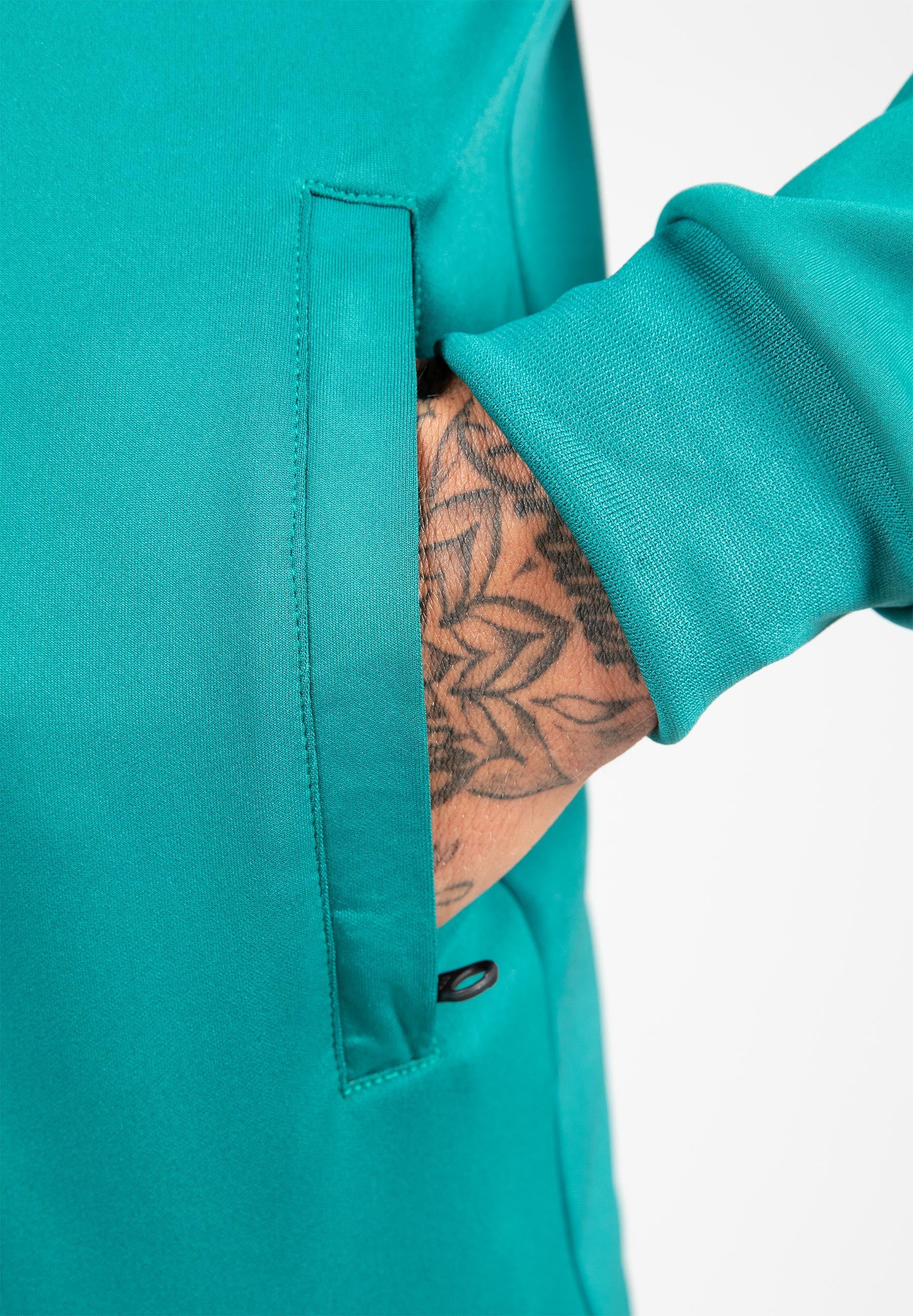 Gorilla Wear Vernon Trainingsjas - Track Jacket - Groen/Blauw