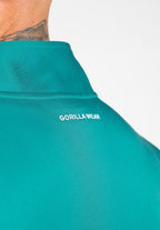 Gorilla Wear Vernon Trainingsjas - Track Jacket - Groen/Blauw