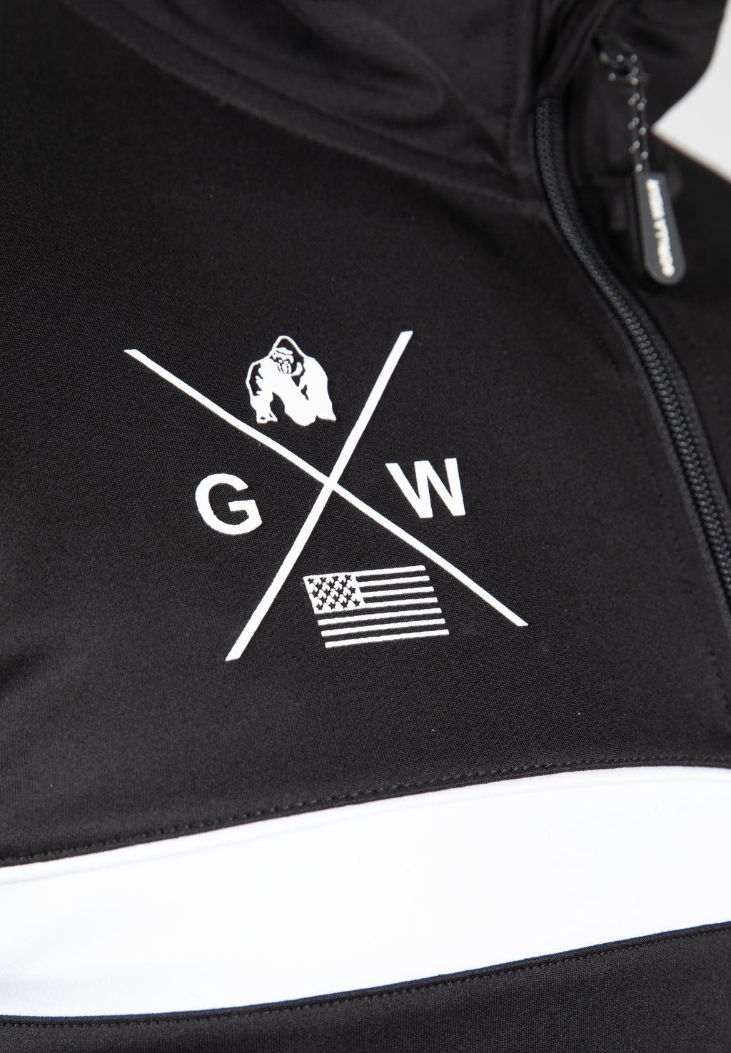 Gorilla Wear Vernon Trainingsjas - Track Jacket - Zwart