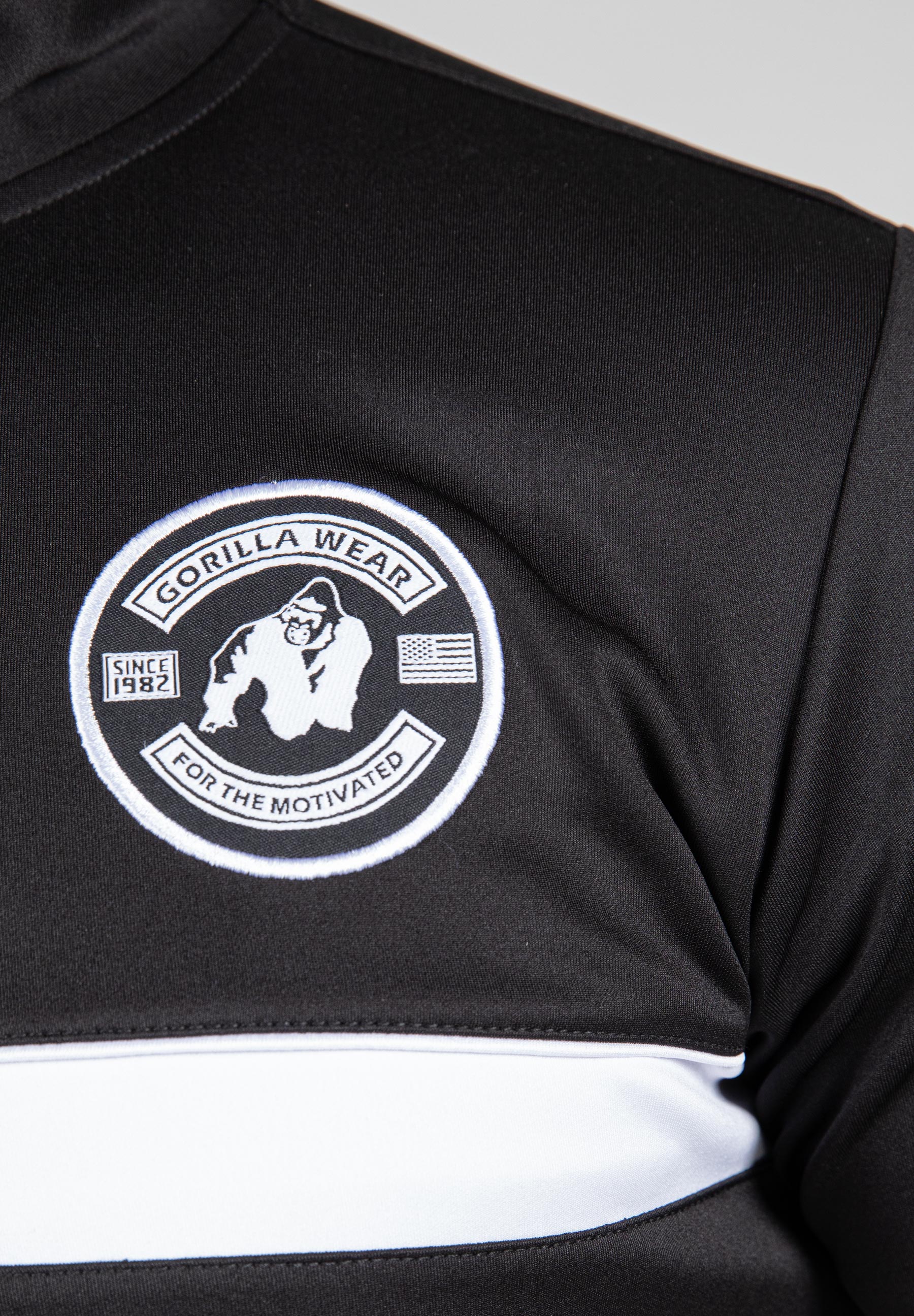 Gorilla Wear Vernon Trainingsjas - Track Jacket - Zwart