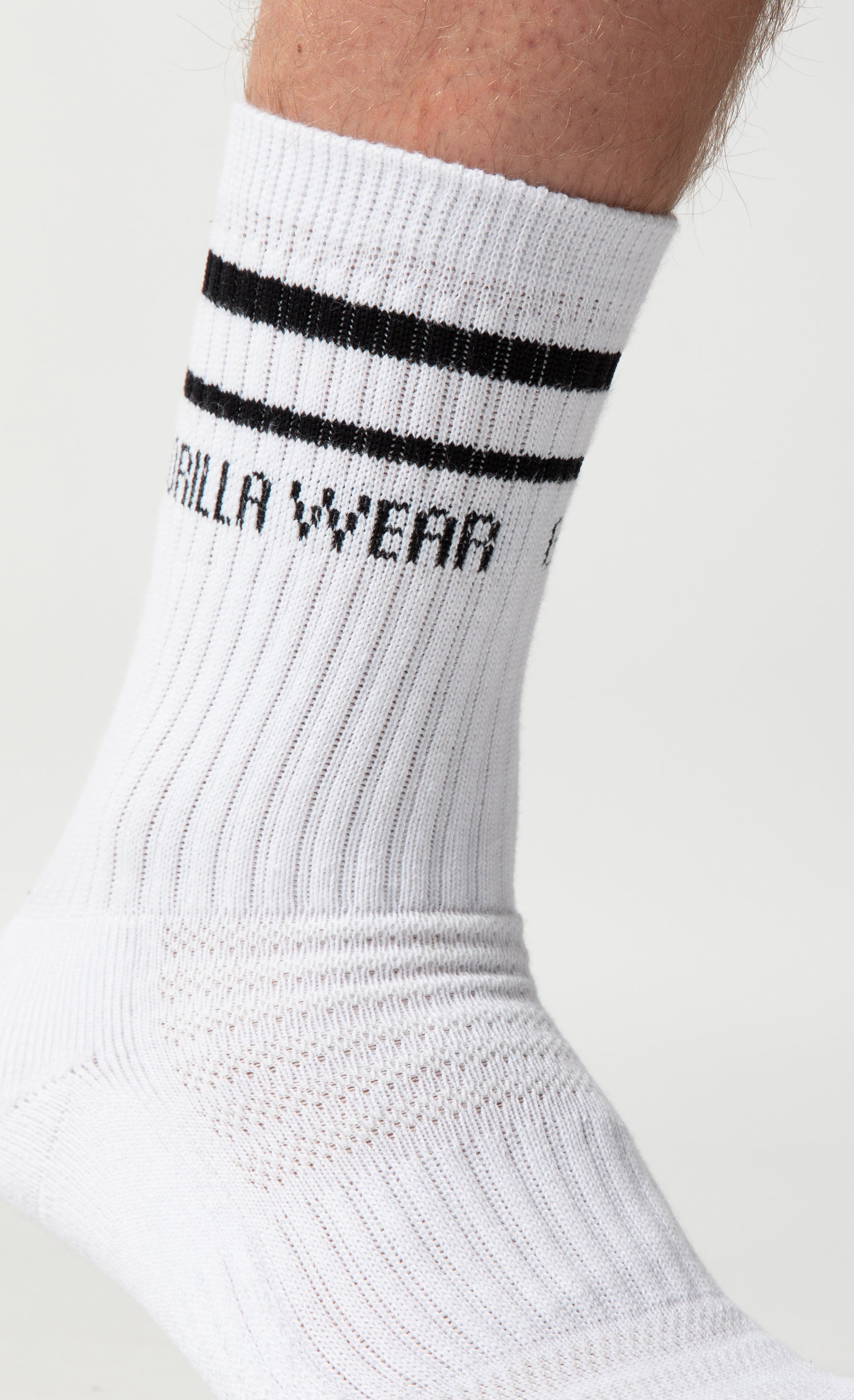 Gorilla Wear Crew Sokken 1-Pack - Wit