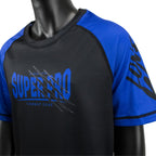 Super Pro Combat Gear T-shirt Kids Wolf - Zwart/Blauw