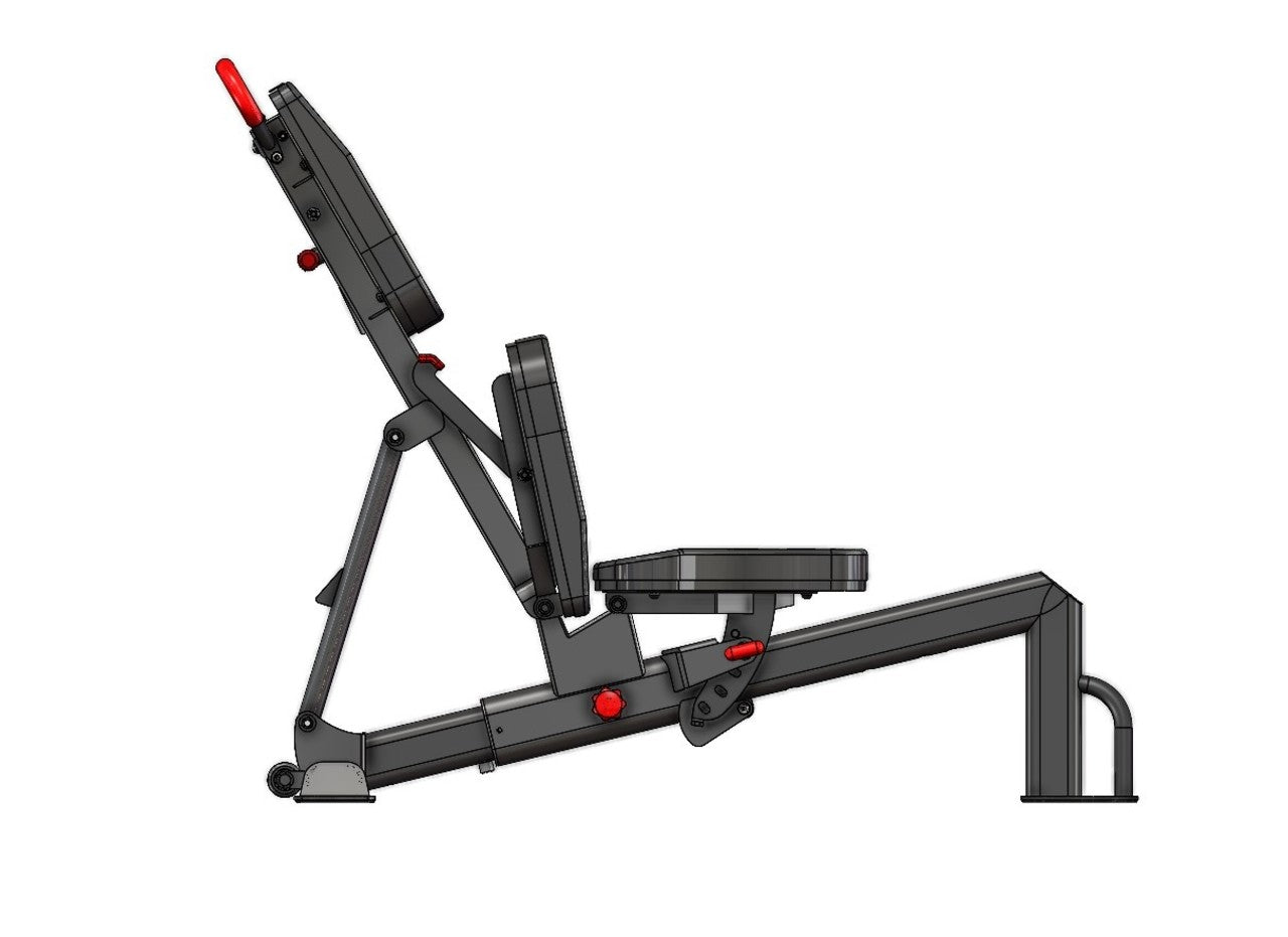 Inspire FID5.1PK Banc d'exercice Tabouret utilitaire réglable