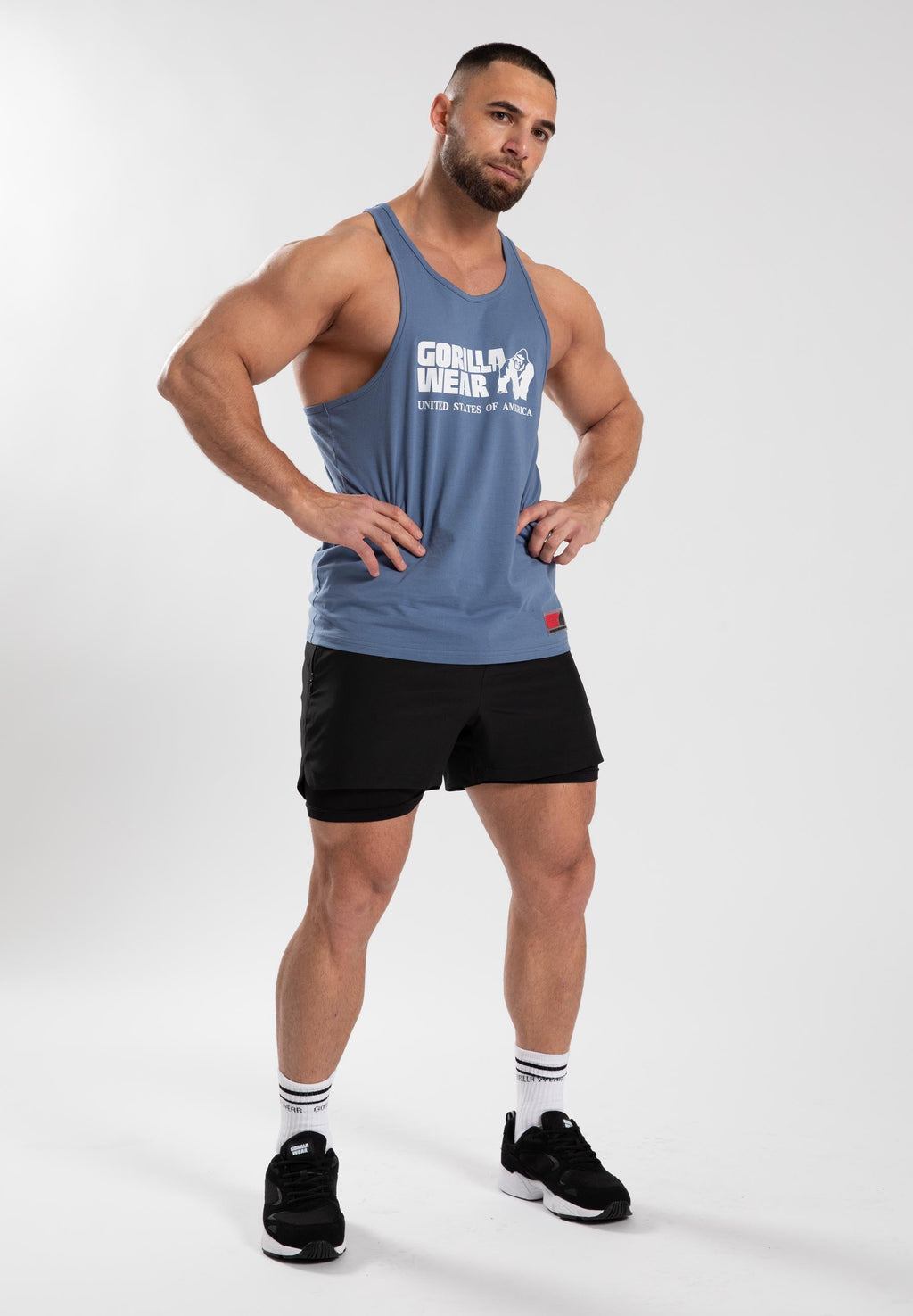 Gorilla Wear Classic Tank Top - Coronet Bleu