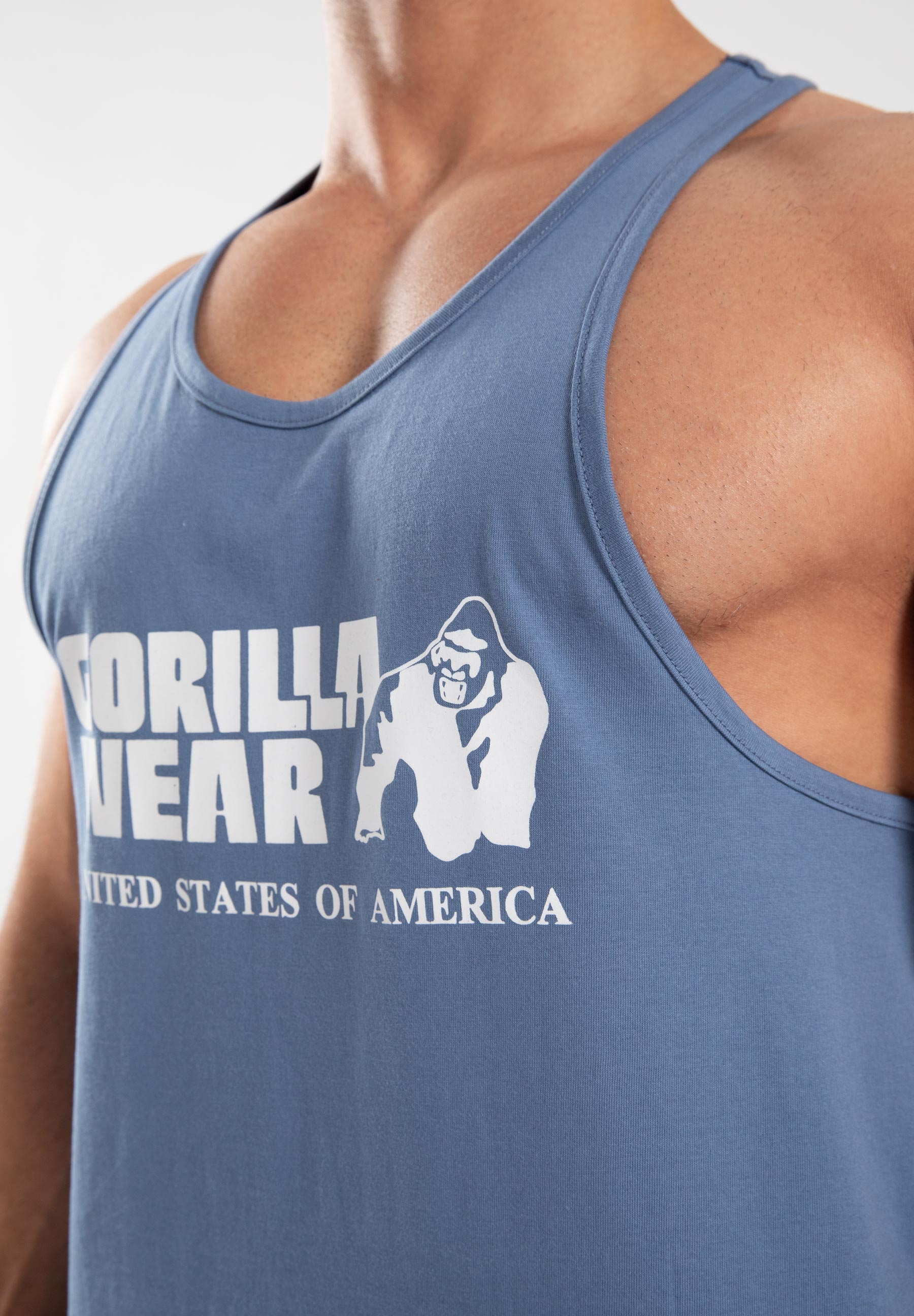 Gorilla Wear Classic Tank Top - Coronet Bleu
