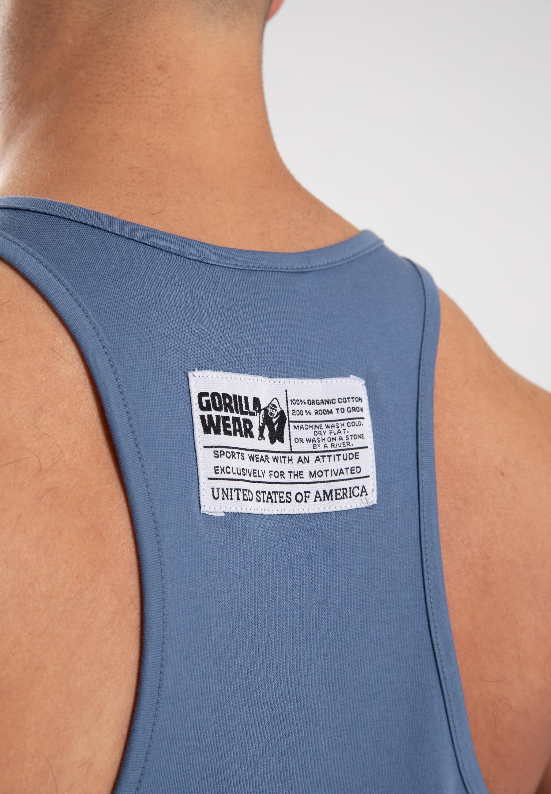 Gorilla Wear Classic Tank Top - Coronet Bleu