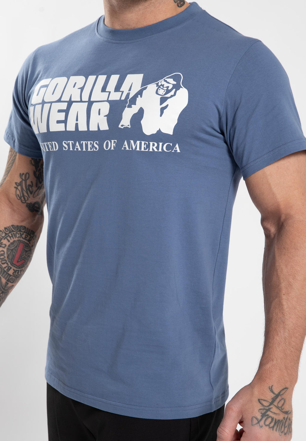 Gorilla Wear Classic T-shirt - Coronet Bleu