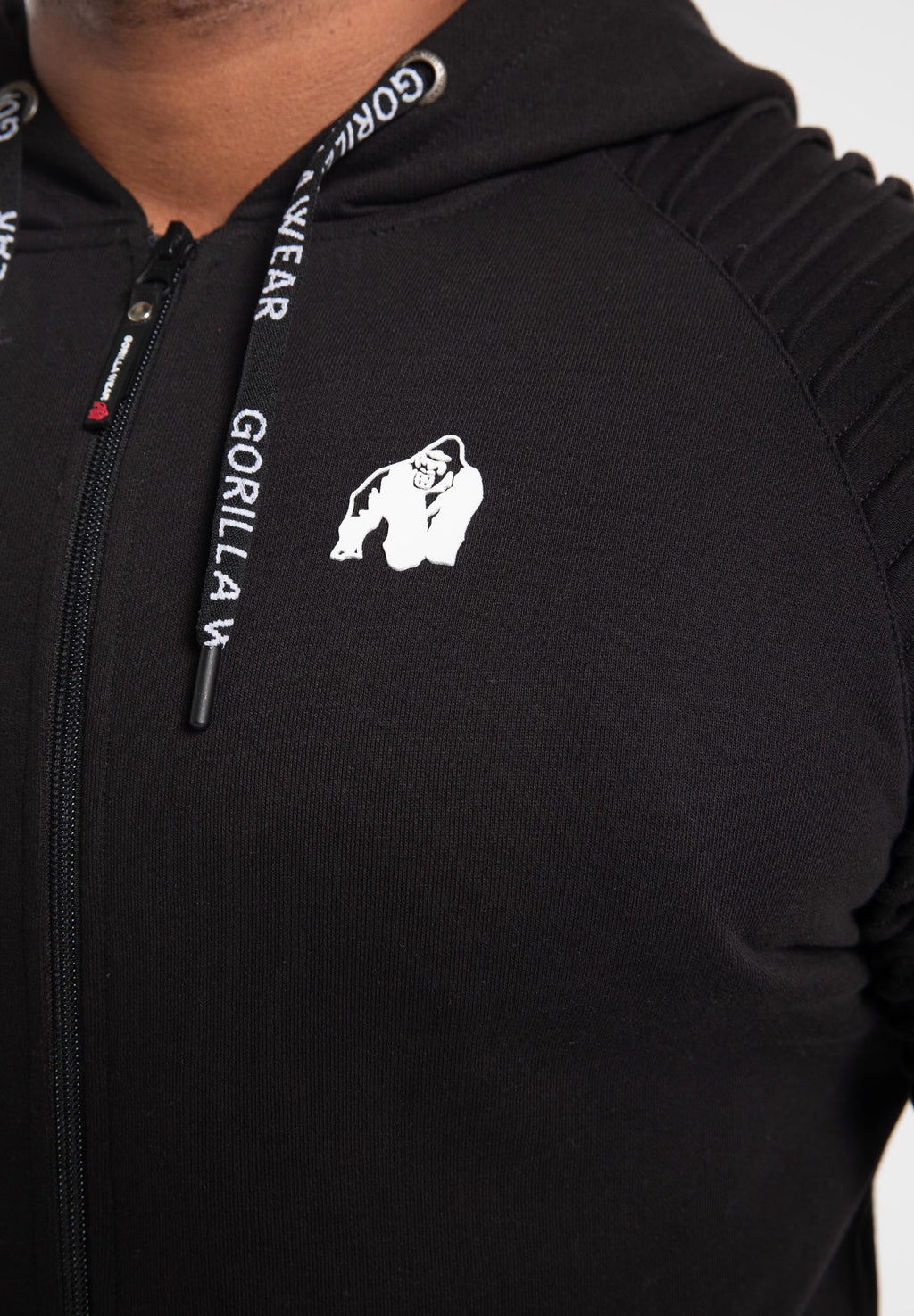 Gorilla Wear Georgia Zipped Hoodie - Noir