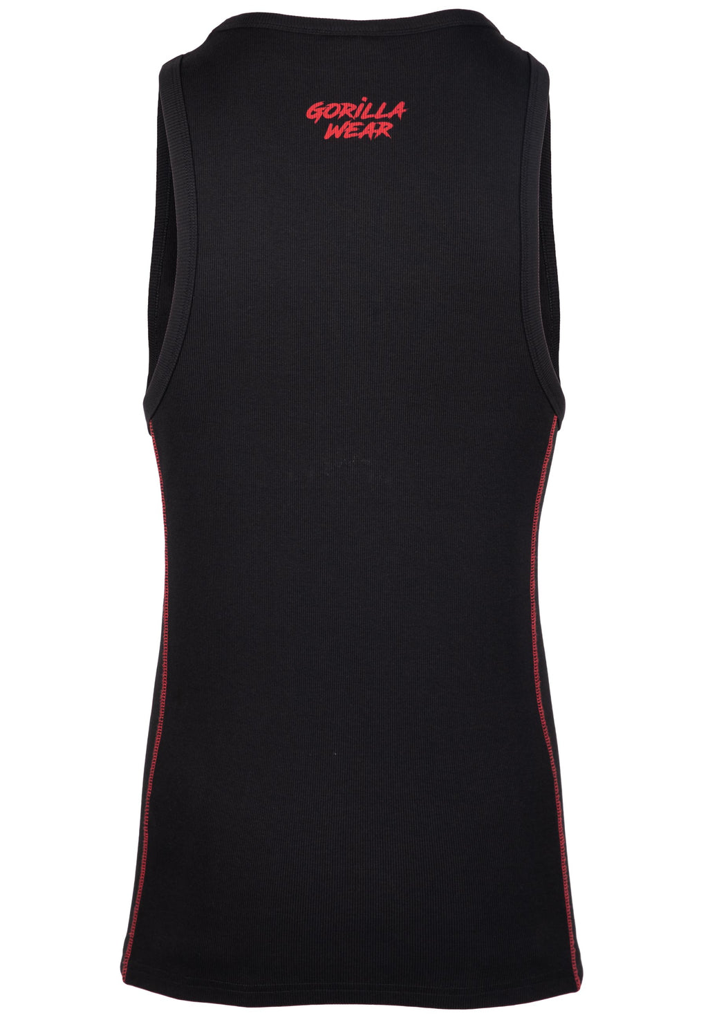 Gorilla Wear Monterey Tank Top - Noir/Rouge