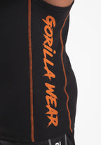 Gorilla Wear Monterey Tank Top - Noir/Orange