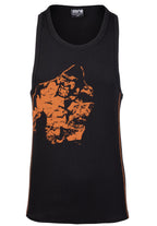 Gorilla Wear Monterey Tank Top - Noir/Orange
