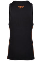 Gorilla Wear Monterey Tank Top - Noir/Orange