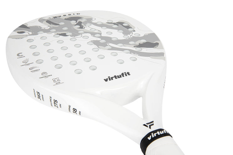 VirtuFit Hybrid Padel Set - Wit - Grijs