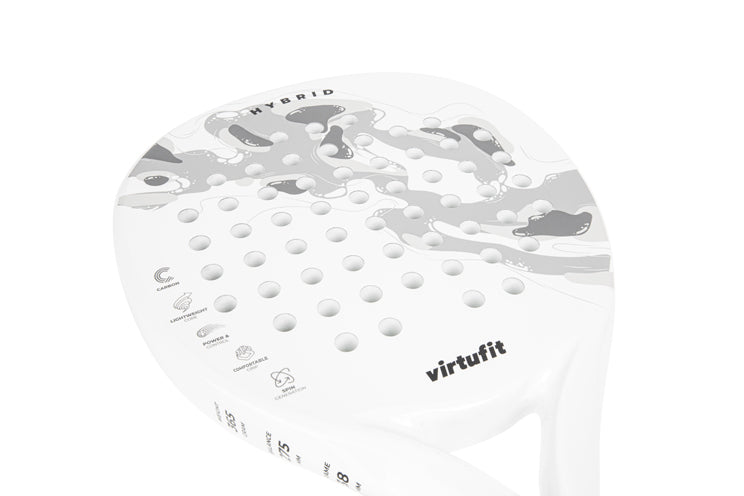 VirtuFit Hybrid Padel Set - Wit - Grijs