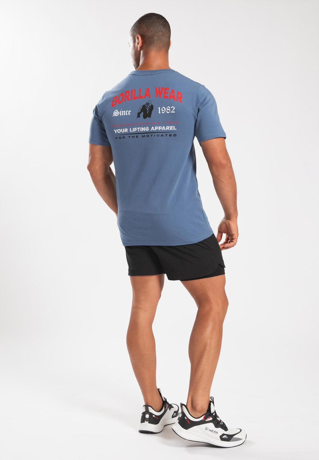 Gorilla Wear Warren T-shirt - Coronet Bleu