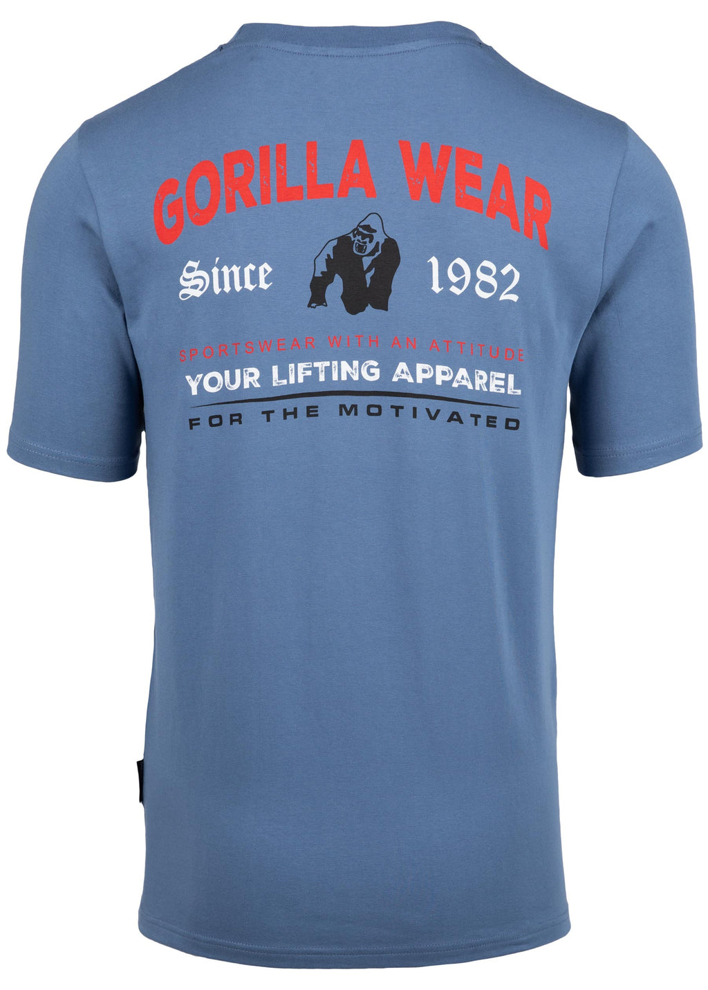 Gorilla Wear Warren T-shirt - Coronet Bleu
