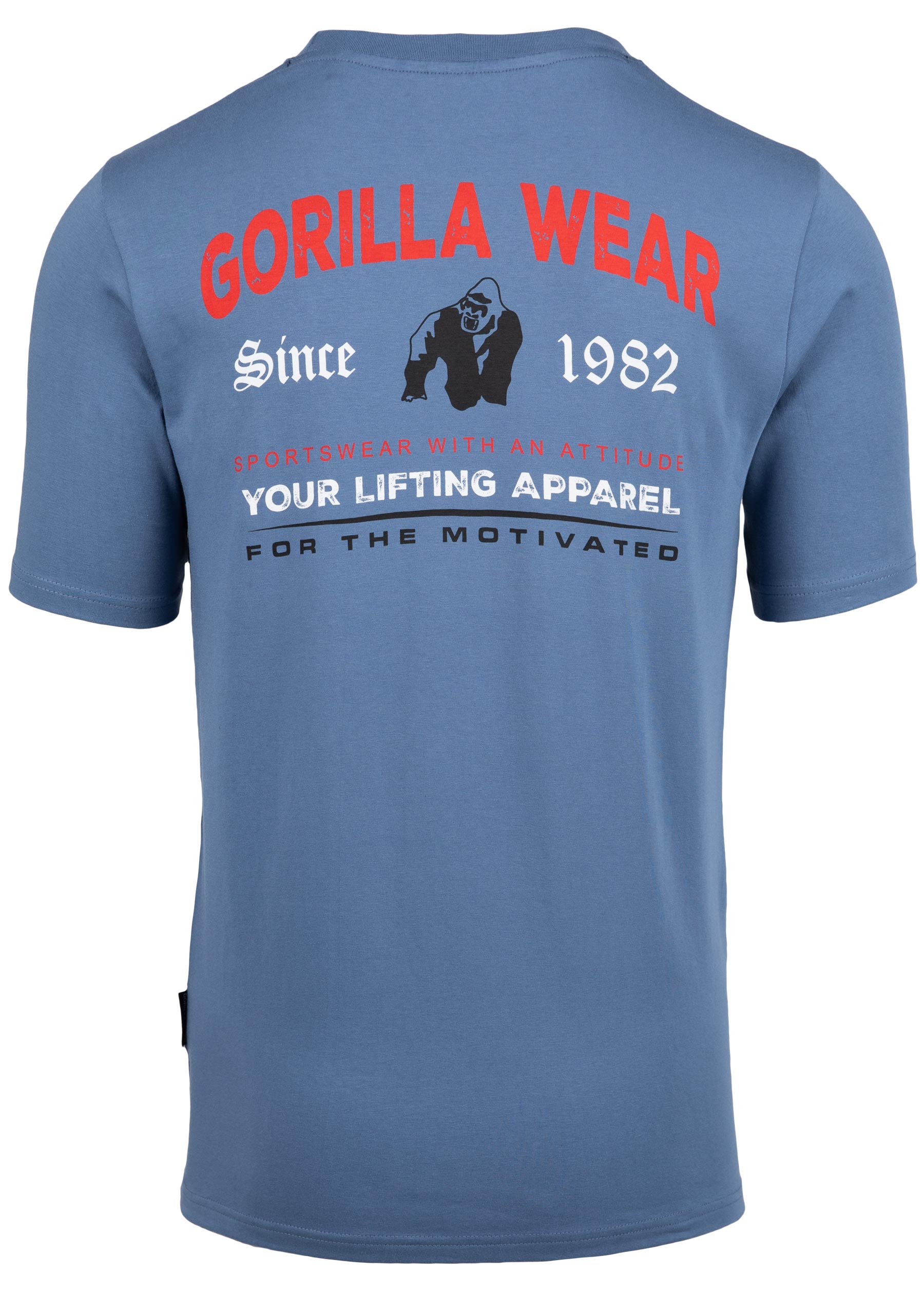 Gorilla Wear Warren T-shirt - Coronet Bleu