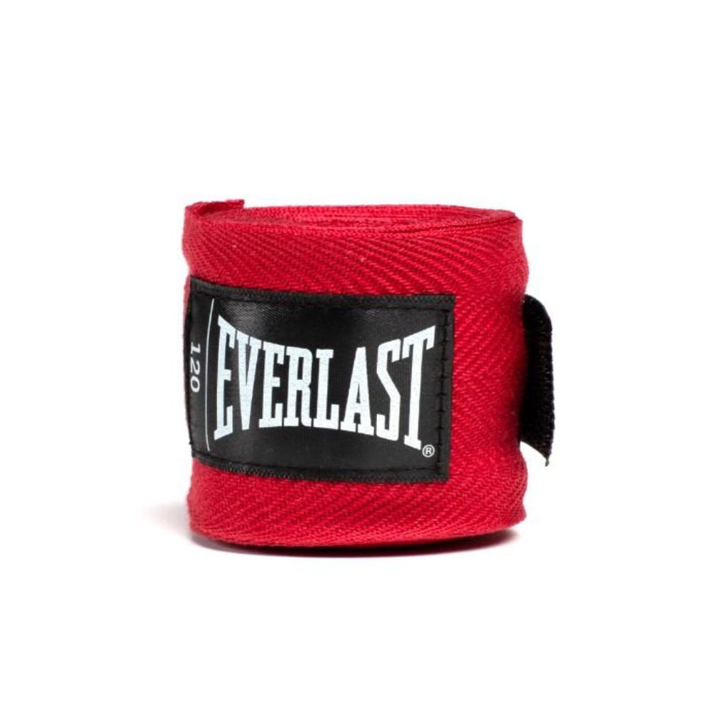 Everlast Core Hand Wraps 3 Pack - Zwart/Wit/Rood - 305 cm