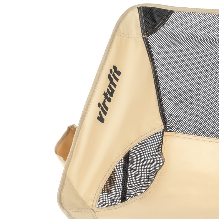 VirtuFit Camping Chair Compact - Chaise de plage - Beige