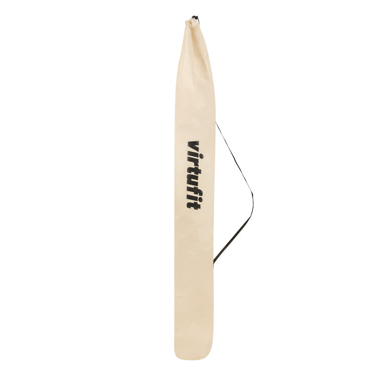 VirtuFit Strandparasol Premium - Windscherm - Strandtent - 200 cm - Beige