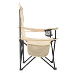 VirtuFit Foldable Camping Chair - Chaise de plage - Beige