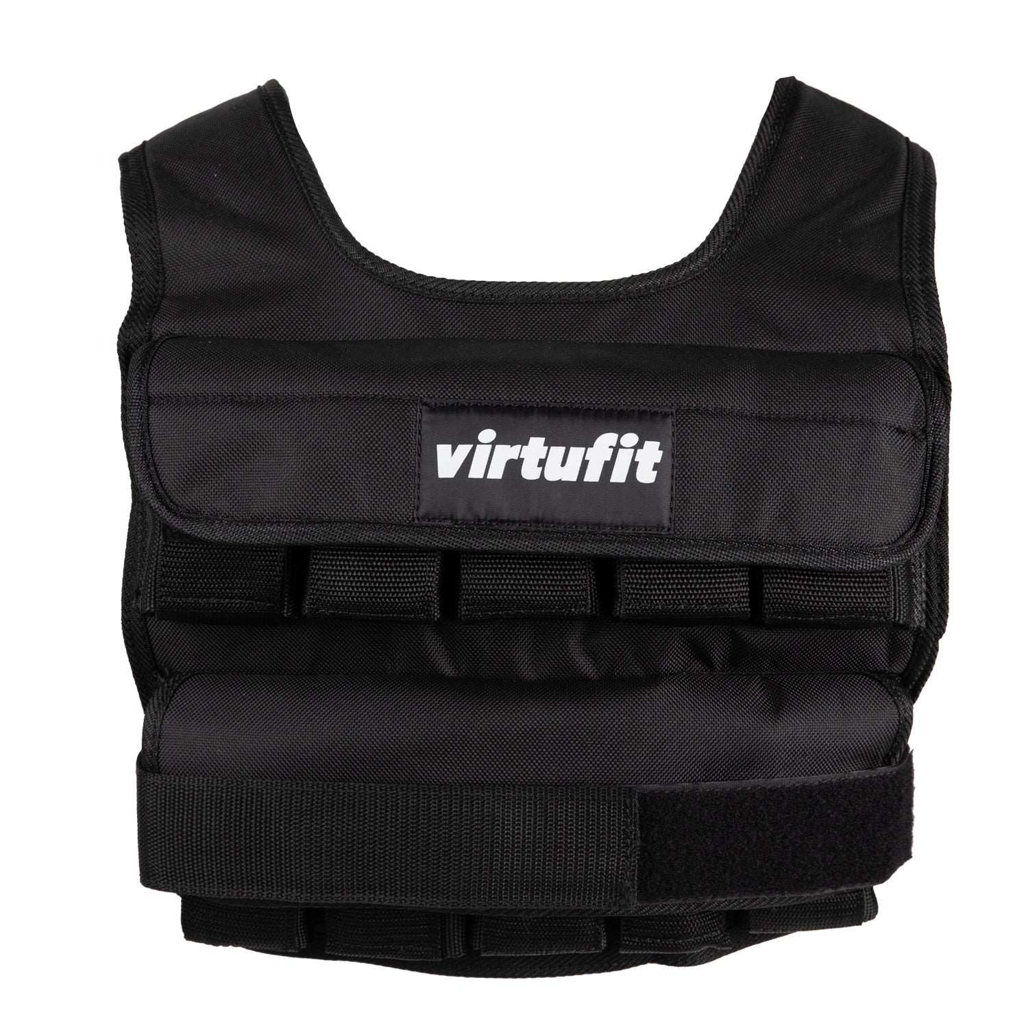VirtuFit Verstelbaar Gewichtsvest Pro - 10 kg - Zwart - Tweedekans