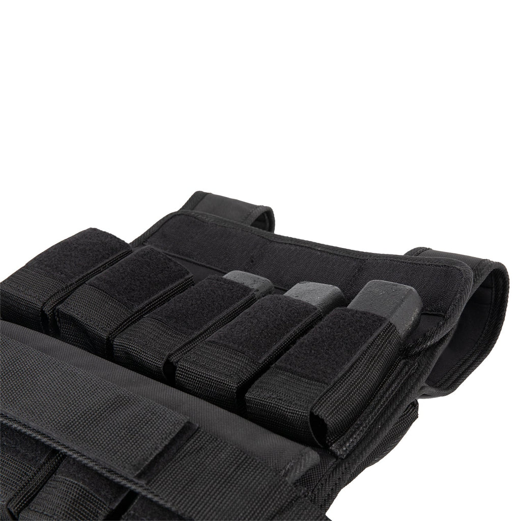 VirtuFit Verstelbaar Gewichtsvest Pro - 10 kg - Zwart