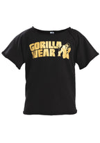 Gorilla Wear Classic Work Out Top - Noir/Or
