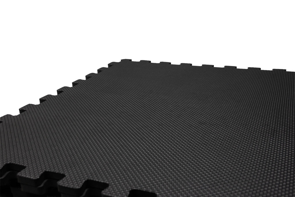 VirtuFit Fitness Puzzelmat - Vloermat - 8-delig - 240 x 120 cm - Zwart