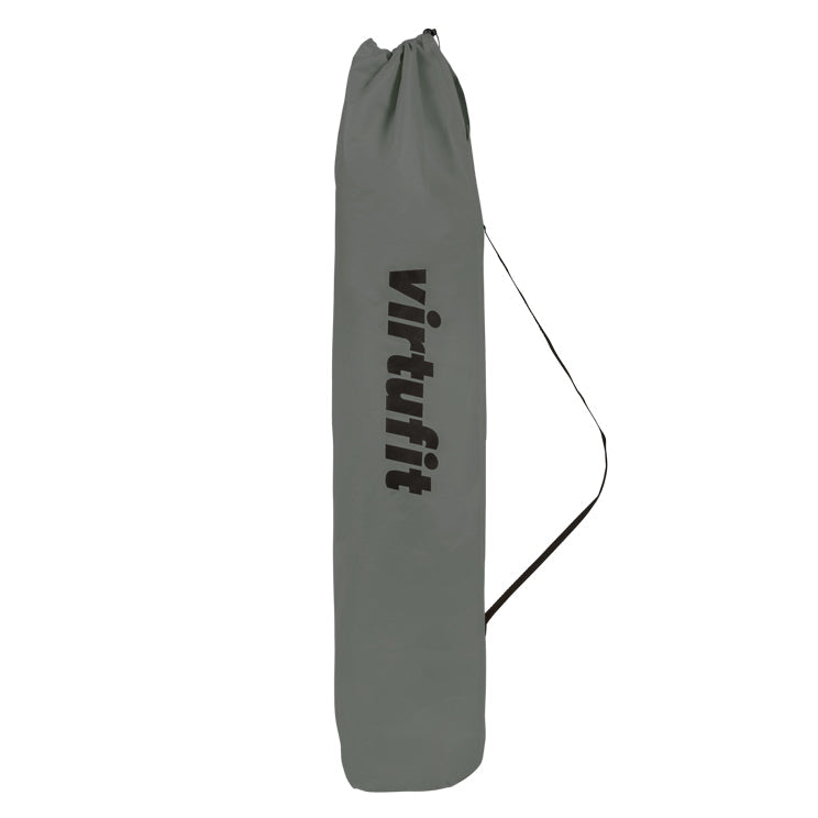 VirtuFit Opvouwbare Camping Stoel met Voetsteun - Strandstoel - Grijs - Tweedekans