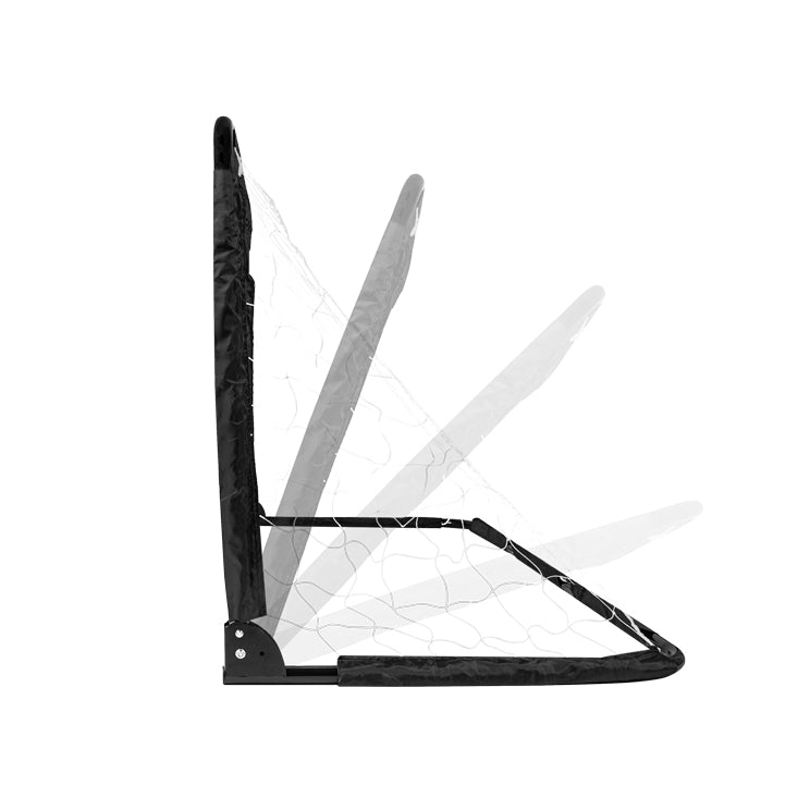 VirtuFit Inklapbaar Voetbaldoel -  Voetbalgoal - 90 x 60 cm (set van 2) - Zwart