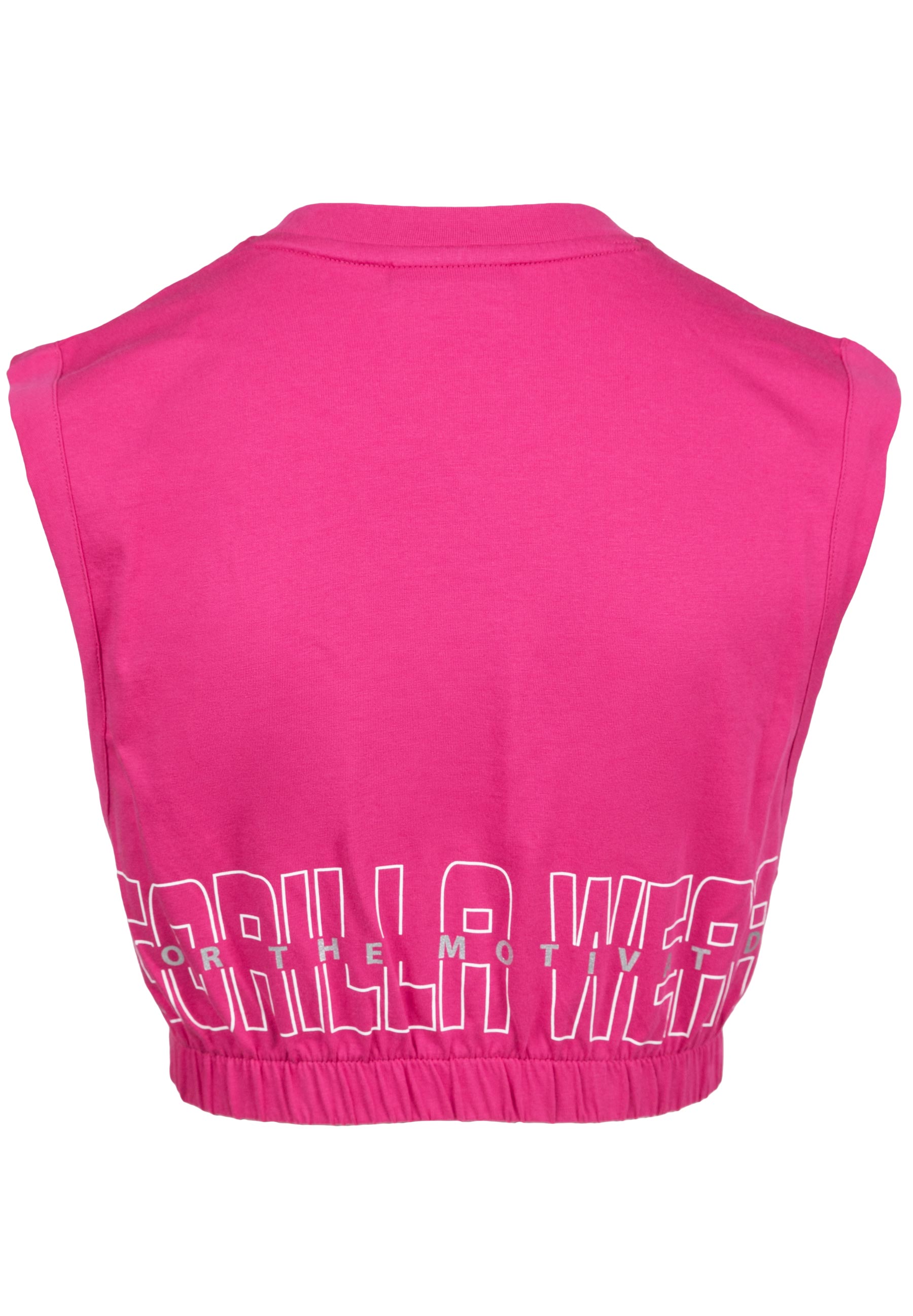 Gorilla Wear Albion Oversized Crop Top - Rose